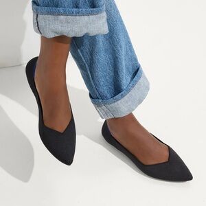 Rothy's The Point II Flat in Black
